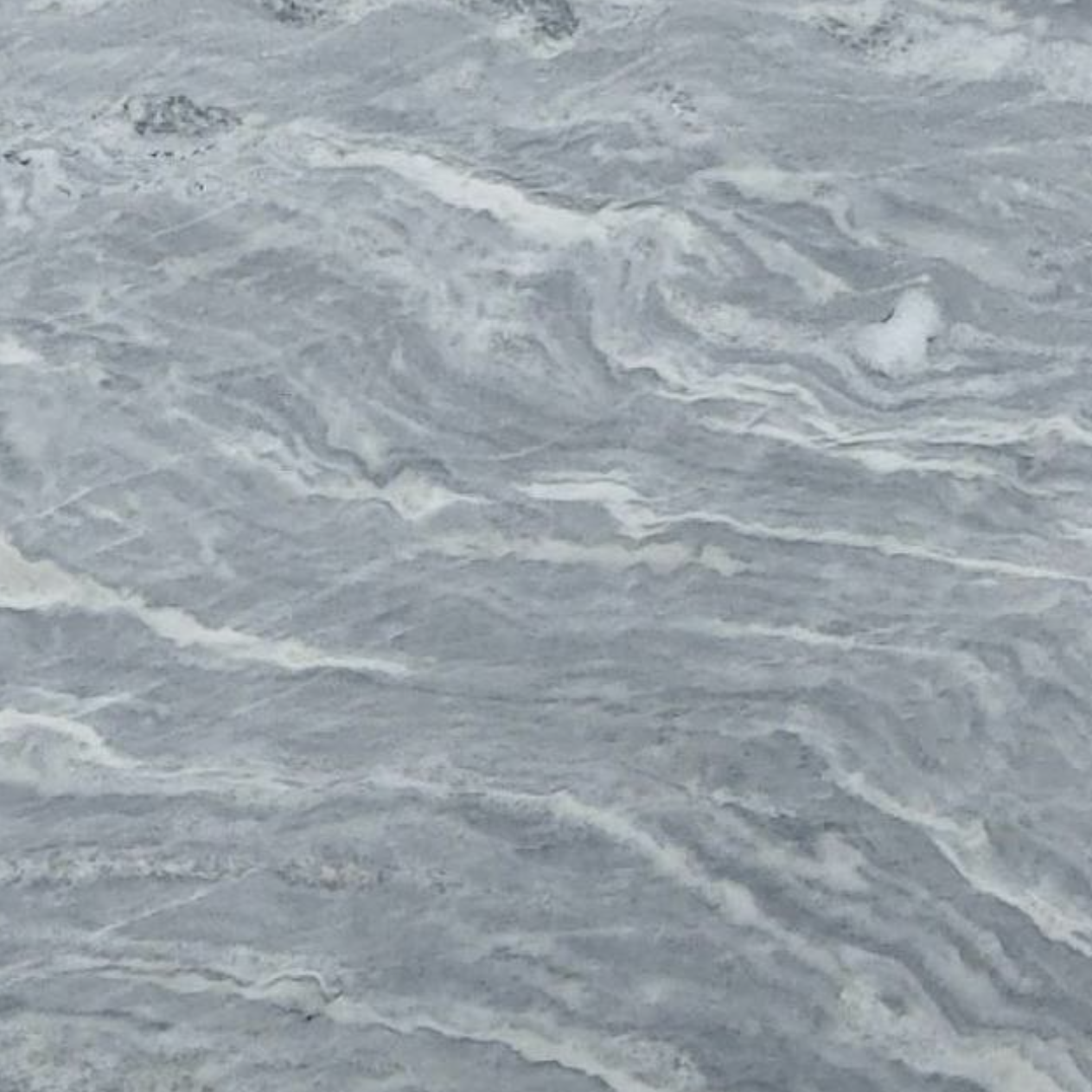 Close-up of gray marble with veining pattern