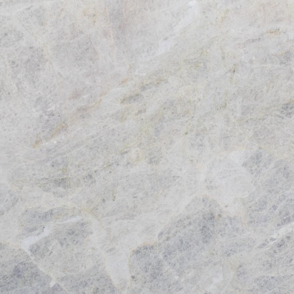 Close-up of a gray and white marble texture
