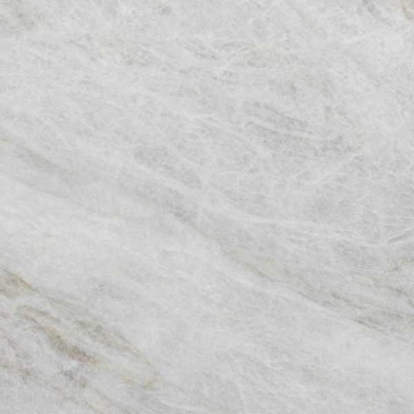 Close-up of light gray marble with subtle veining