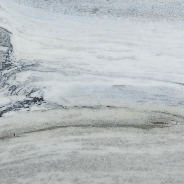 Close-up of a marble surface with gray and white patterns