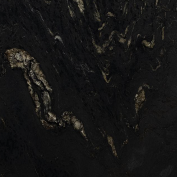 Close-up of a textured black surface with abstract patterns